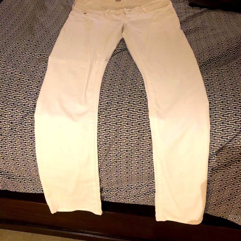 Hudson Beth white boot cut